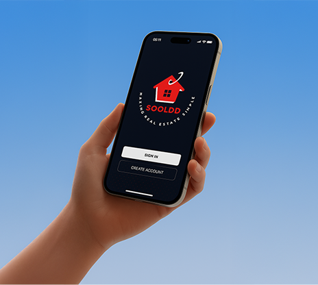 Soold real estate app case study preview
